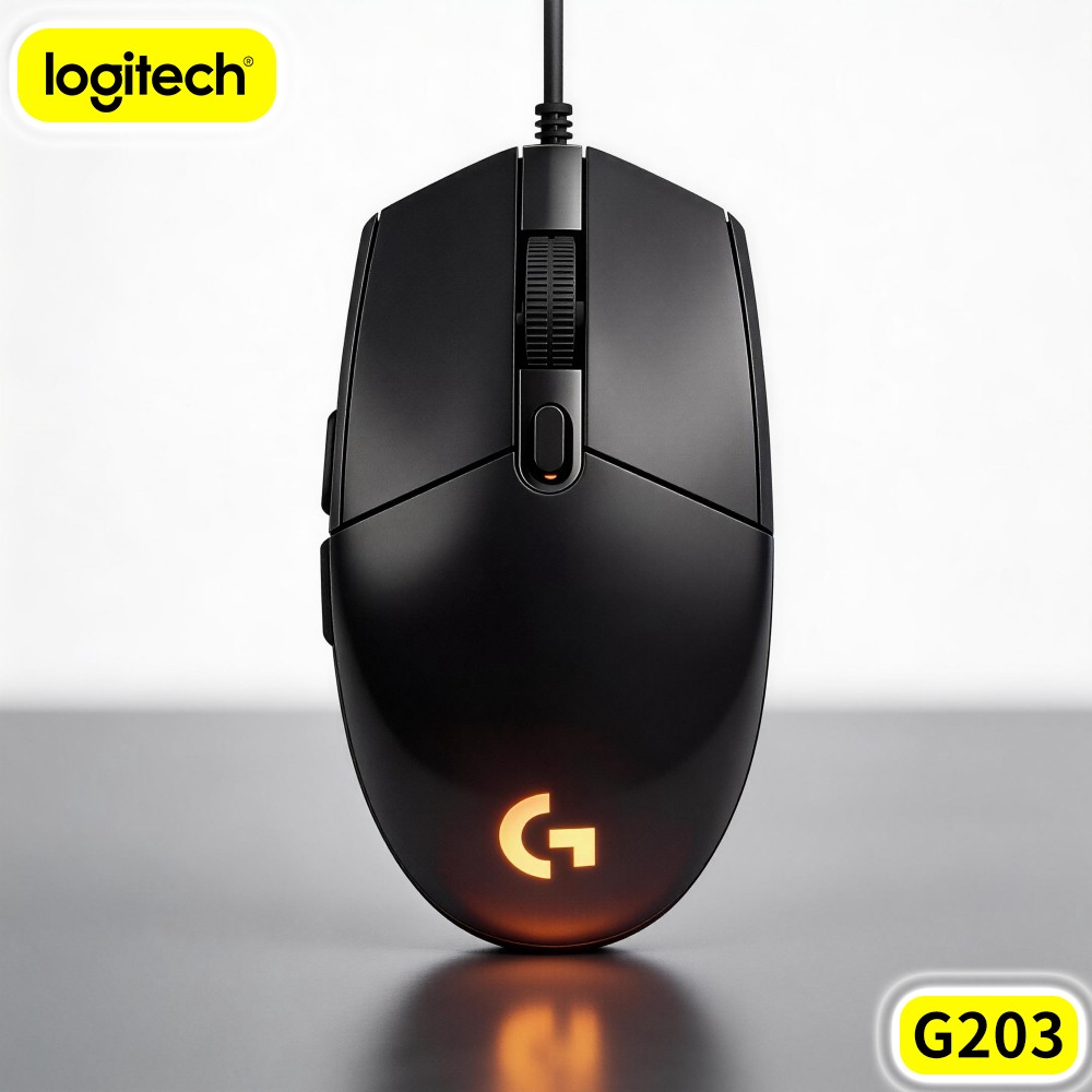 Logitech Mouse G203 - Mouse da Gaming Cablato Logitech G203,