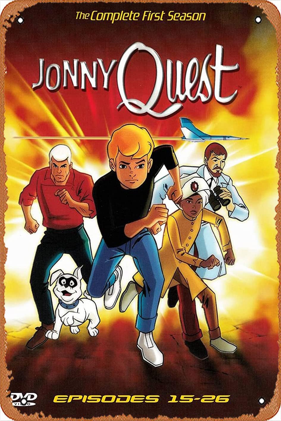 Office Quest - Targa in metallo Jonny Quest (serie
