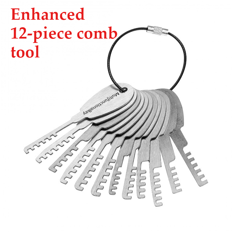 Binding Machine Comb - HUK Tools Set Completo di 12