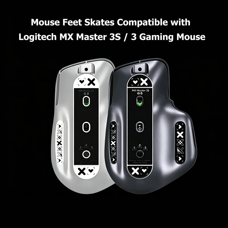 Office Technician - Pattini per mouse in vetro temperato