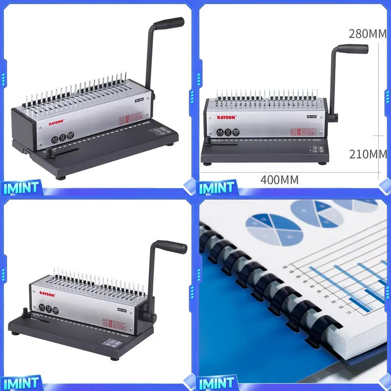 Rilegatrice a pettine Rayson S - Binding Machine Comb recensione e prezzo