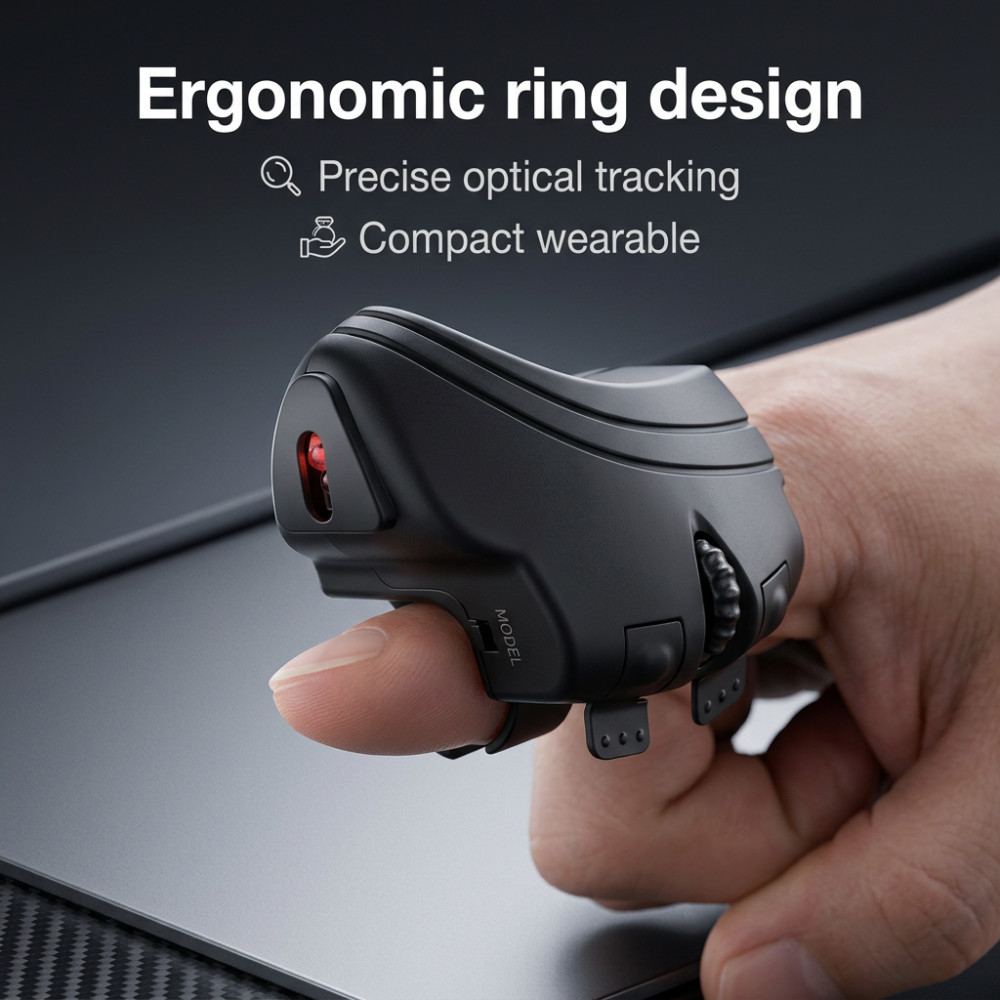 Mouse ad anello da dito 1000DP - Office Technologies recensione e prezzo