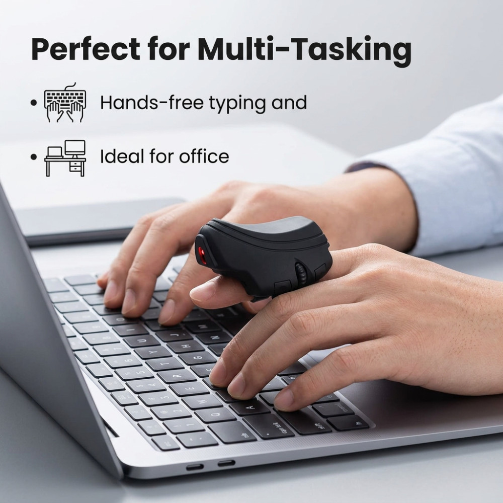 Mouse ad anello da dito 1000DP - Office Technologies recensione e prezzo